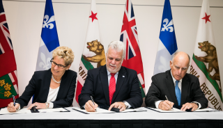California, Quebec and Ontario Sign Agreement to Link Carbon Markets