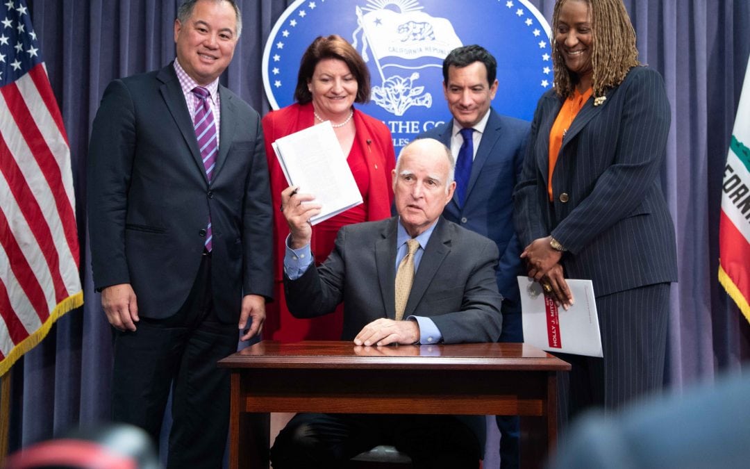 Governor Brown Signs Final State Budget with Record Rainy Day Fund, School Funding