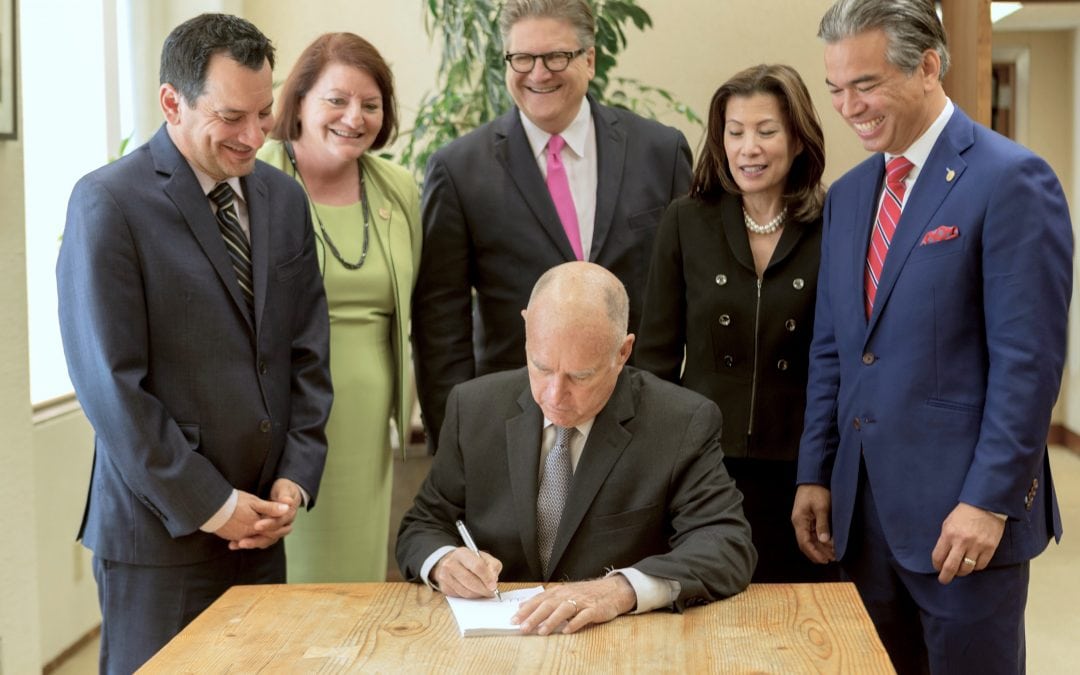 Governor Brown Signs Legislation to Revamp California’s Bail System, Protect Public Safety