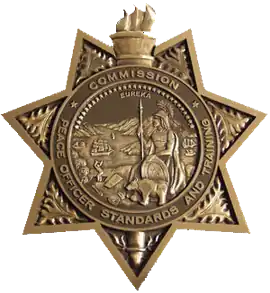 Commission on Peace Officer Standards and Training logo